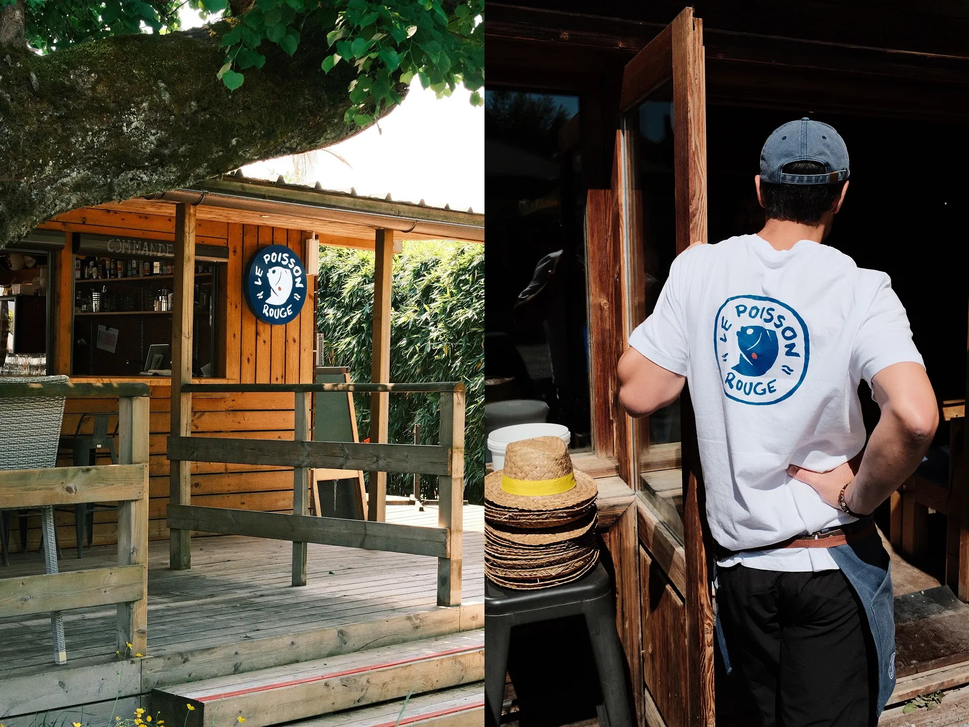 Le Poisson Rouge brand identity